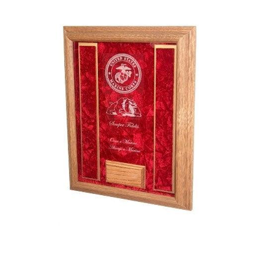 Marine corps Awards Display Case, USMC shadowbox Marine corps Awards Display Case, USMC shadowbox