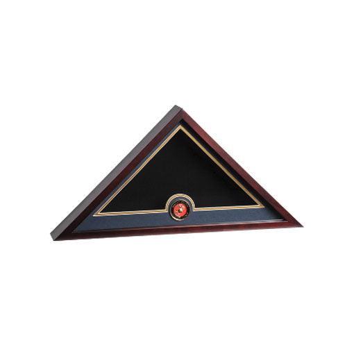 Marine Corps Flag Medallion Display Case - Flags Connections