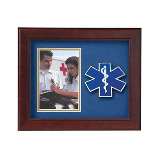 Medical Portrait Picture Frame for 4x6 photo - Flags Connections