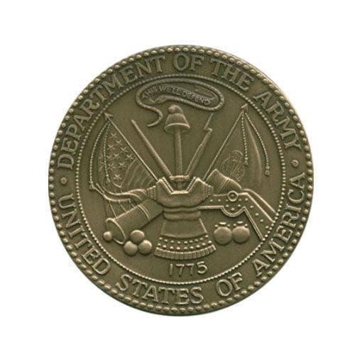 Military Service Medallions in Solid Brass, Military Medals Military Service Medallion in Solid Brass, Military Medals