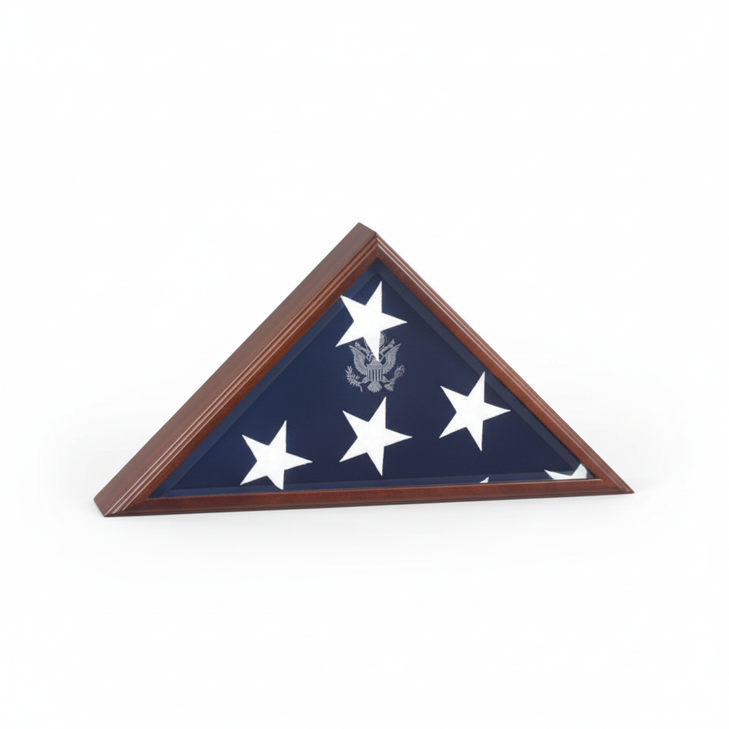 American Burial Flag Box, Burial Flag Display Box, American Flag Burial Box, Military Burial Flag Box, Veteran Flag Display Box, Memorial Flag Display Box, US Flag Burial Display Case, Funeral Flag Display Box, Tri Fold Flag Box, Folded Flag Display Case, military memorial gifts, veteran remembrance display case, patriotic memorial decor, military keepsake box, American veteran tribute case, funeral memorial display products, military honor display case, folded flag shadow box
