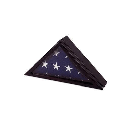 Officers 3ft x 5ft Flag Display Case in Black Cherry finish Officers 3ft x 5ft Flag Display Case in Black Cherry finish