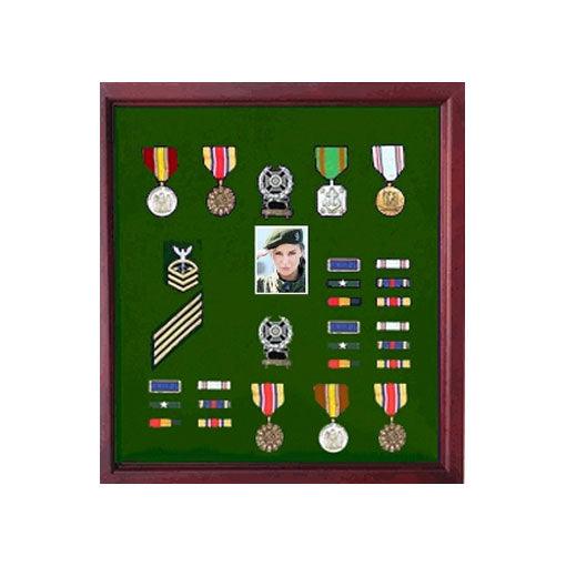Photo Medal Display Case, Military Medal Frame, Photo - Flags Connections