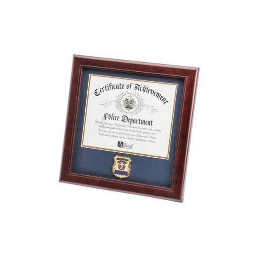 Police Department Medallion Certificate Frame Police Department Medallion Certificate Frame