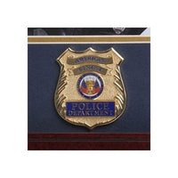 Police Department Medallion Picture Frame Police Department Medallion Picture Frame