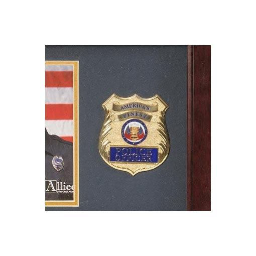 Police Department Medallion Portrait Picture Frame Police Department Medallion Portrait Picture Frame