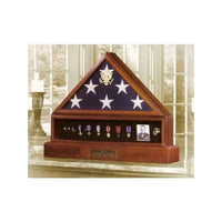 Presidential Pedestal Flag Medal Display Presidential Pedestal Flag Medal Display, Flag Display Case