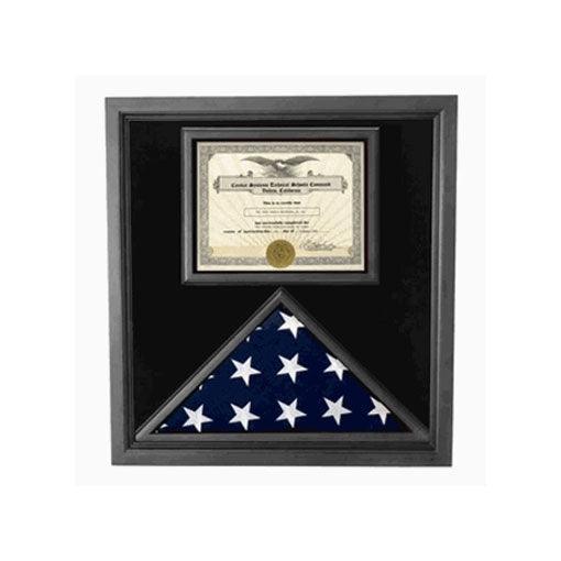 Retirement Flag Display Case - Military Retirement Gift Retirement Flag Display Case - Military Retirement Gift