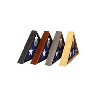 Sergeant Flag Case, Cherry Wood Flag Case, Cherry Wood Sergeant 