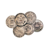 Space Force Brass service medallion Space Force Brass service medallion