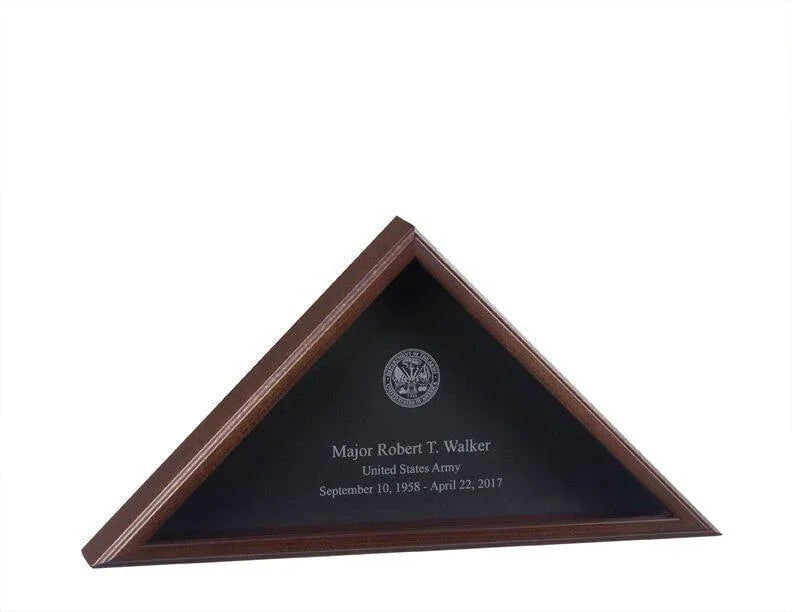 Triangle Display Frame Triangle Flag Case, Veteran Flag Display frame – Flags Connections
