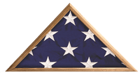 Triangle Flag Case, Veteran Flag Display frame 
