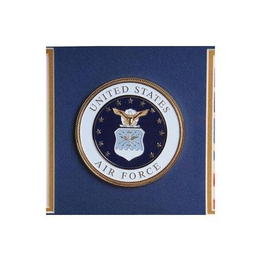 U.S. Air Force Medallion Double Picture Frame U.S. Air Force Medallion Double Picture Frame