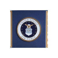 U.S. Air Force Medallion Double Picture Frame 