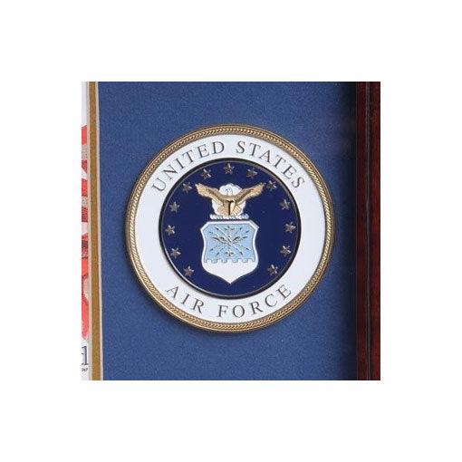 U.S. Air Force Medallion Portrait Picture Frame U.S. Air Force Medallion Portrait Picture Frame