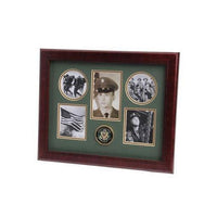 U.S. Army Medallion 5 Picture Collage Frame 