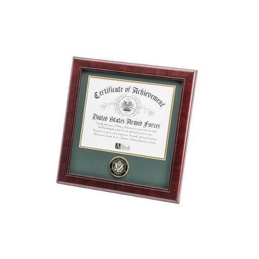 U.S. Army Medallion Certificate Frame, Medallion Frame