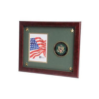 U.S. Army Medallion Picture Frame with Stars 