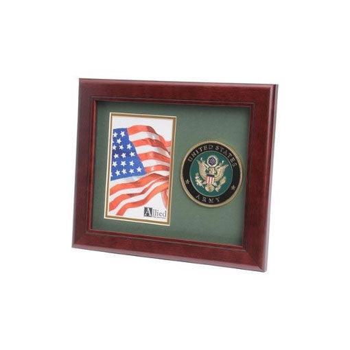 U.S. Army Medallion Portrait Picture Frame U.S. Army Medallion Portrait Picture Frame