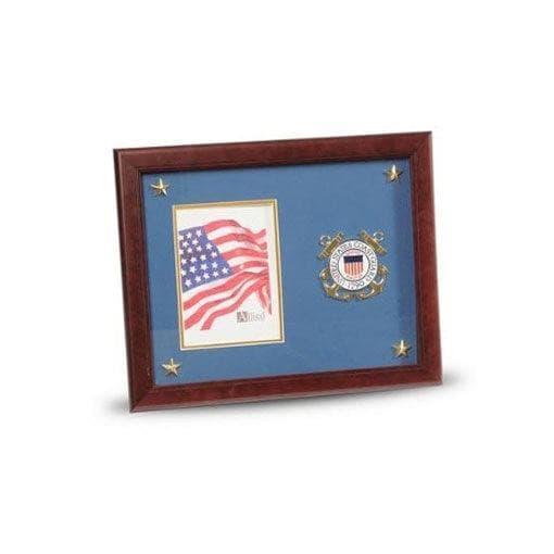 U.S. Coast Guard Medallion Picture Frame with Stars U.S. Coast Guard Medallion Picture Frame with Stars