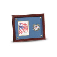 U.S. Coast Guard Medallion Picture Frame with Stars 