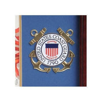 U.S. Coast Guard Medallion Portrait Picture Frame 