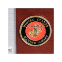 U.S. Marine Corps Medallion Desktop Picture Frame 