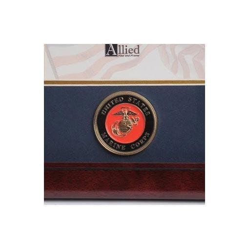 U.S. Marine Corps Medallion Landscape Picture Frame U.S. Marine Corps Medallion Landscape Picture Frame