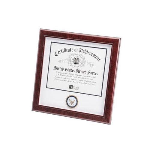 U.S. Navy Medallion Certificate Frame - Flags Connections