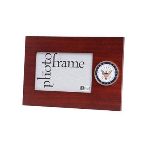 U.S. Navy Medallion Desktop Picture Frame U.S. Navy Medallion Desktop Picture Frame