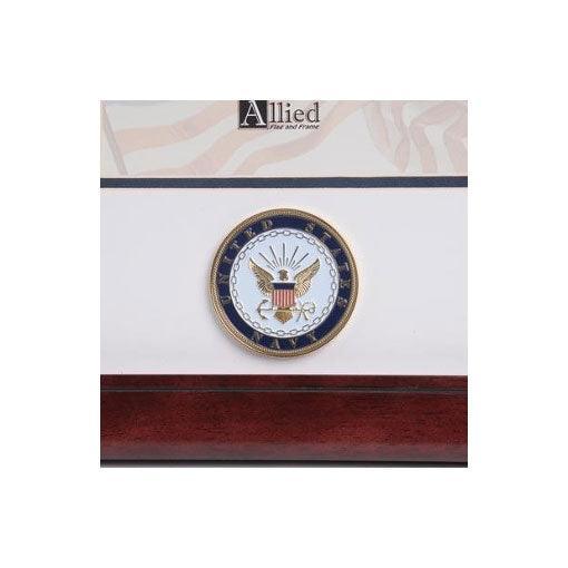 U.S. Navy Medallion Landscape Picture Frame 