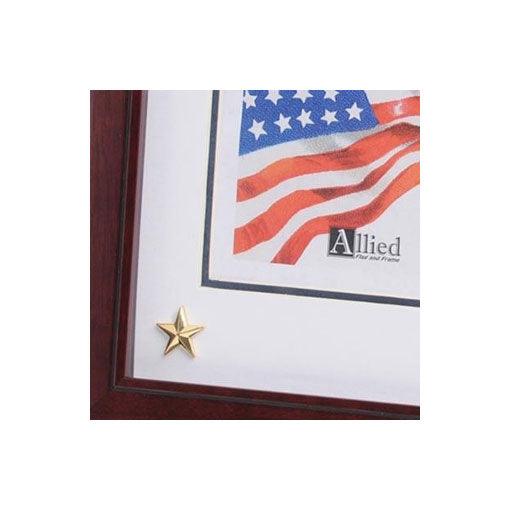 U.S. Navy Medallion Picture Frame with Stars - Flags Connections