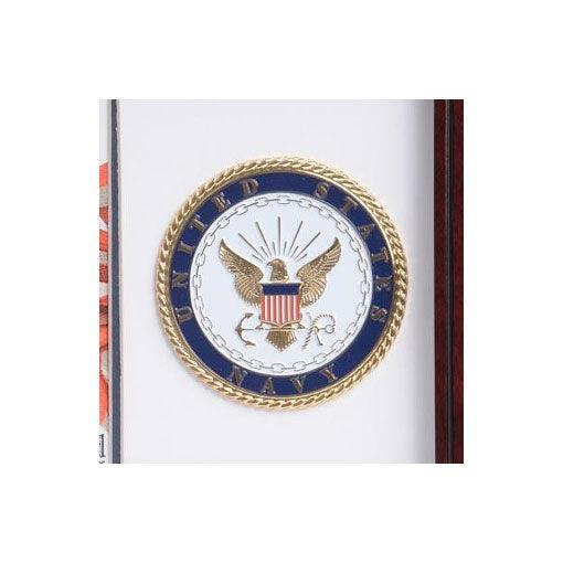 U.S. Navy Medallion Portrait Picture Frame U.S. Navy Medallion Portrait Picture Frame