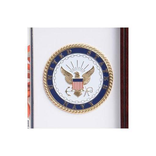 U.S. Navy Medallion Portrait Picture Frame U.S. Navy Medallion Portrait Picture Frame