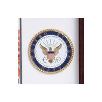 U.S. Navy Medallion Portrait Picture Frame U.S. Navy Medallion Portrait Picture Frame