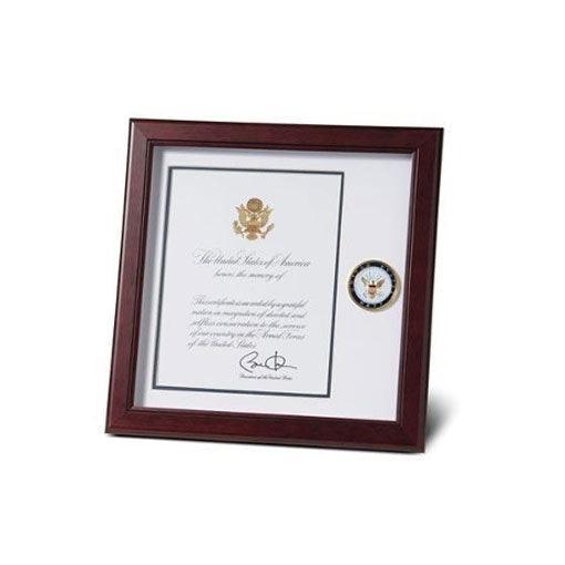 U.S. Navy Medallion Presidential Memorial Certificate Frame U.S. Navy Medallion Presidential Memorial Certificate Frame