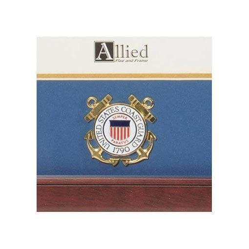 US Coast Guard Medallion 8 Inch by 10 Inch Certificate Frame US Coast Guard Medallion 8 Inch by 10 Inch Certificate Frame