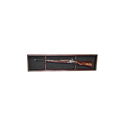 Wall Display Case for Rifle, Lockable Rifle Cabinet - Flags Connections