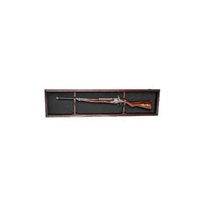 Wall Display Case for Rifle, UV Lockable Rifle Cabinet – Flags Connections
