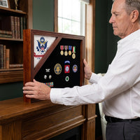 Army flag display case 3x5, best seller Army flag case 3ft x 5ft, military Army flag display case wood, Army memorial flag display case 3x5, 3x5 Army flag case for veterans, Army flag case with glass front 3x5, triangular Army flag display case wood, Army flag shadow box with certificate holder, wall mount Army flag display case 3x5, Army flag case with pedestal base