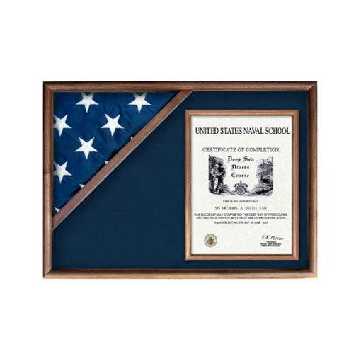 Flag Display Case Flag and Certificate Flag Box - Flags Connections