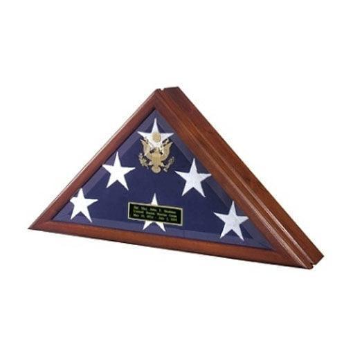 Flag Display Case with Front Opening