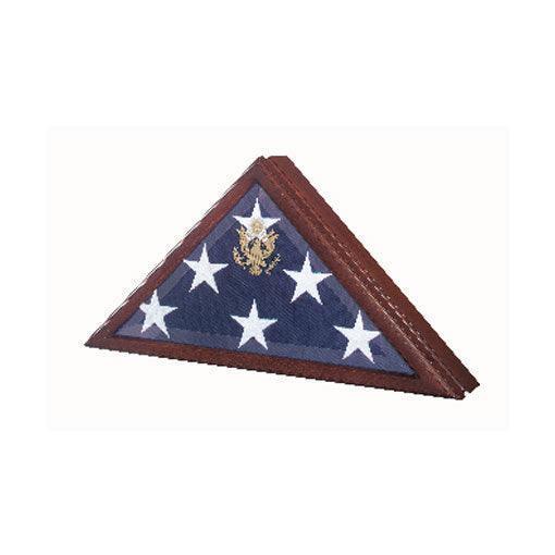 Marine Corp flag Case, Presidential Flag Display Case with Seal Marine Corp flag Case, Presidential Flag Display Case with Seal