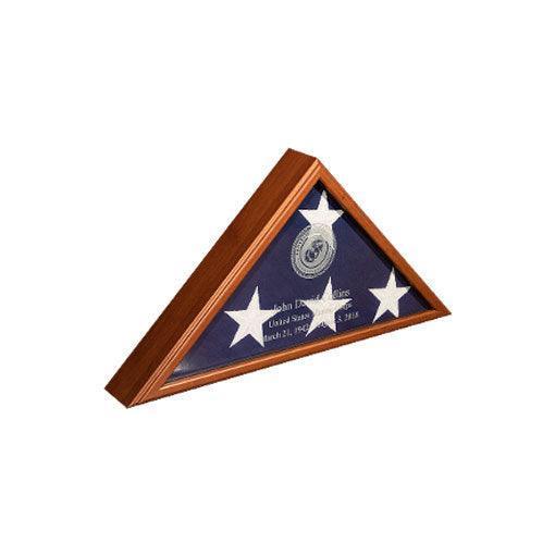 Personalized American Made Flag Display Cases 